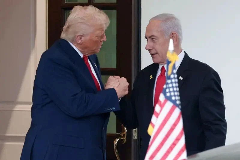 Trump - Netanyaju Foto Alex Wong  Getty Images